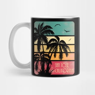 San Jose California Vintage Summer Mug